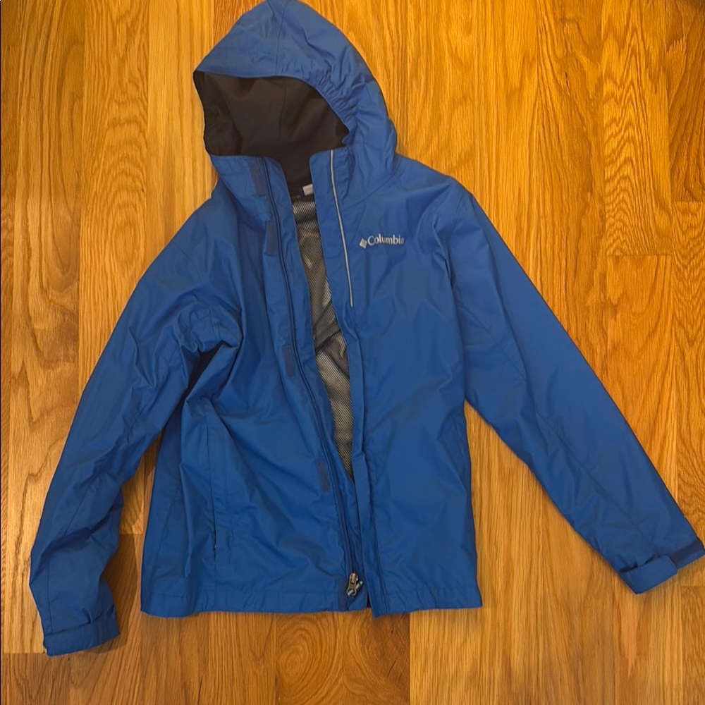 Columbia Royal Blue Waterproof Jacket